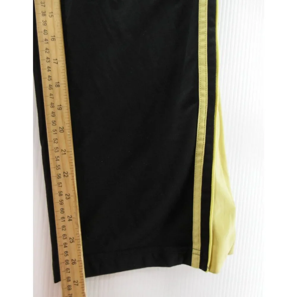 VINTAGE Adidas Pants XS Track Warm Up Trefoil Baggy Ankle Zip 90s Y2K*